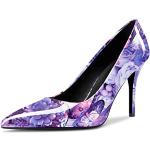 Violette High Heels & Stiletto-Pumps in Breitweite rutschfest für Damen Größe 35 zum Abschlussball 