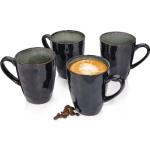 Graue Sänger Geschirr Kaffeetassen-Sets 350 ml mit Kopenhagen-Motiv aus Stein 