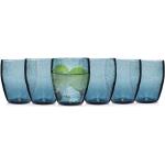 Blaue Moderne Glasserien & Gläsersets 400 ml aus Glas 6-teilig 