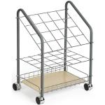 Safco Tubular Steel Wire Rollenfeile, Stahl, hellgrau, 20 Compartment