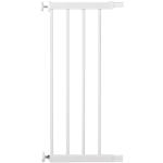 Safety 1st 28cm Gate Extension for Easy Close and Auto-Close Baby Gates, Stair Gate Extension, Six Months to Two Years, Metal White