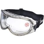 SAFEYEAR Schutzbrille Arbeitsbrille für Brillenträger - SG007 mit Seitenschutz und Rutschfesten Bügeln UV-Schutz mit Lüftung Gartenarbeit (Erwachsene, Klar 2)
