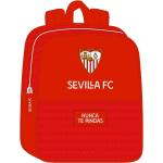 SAFTA Unisex Kid's Seville Backpack Children's Sevilla FC, 220x100x270 mm, red,