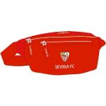 Safta Unisex Kinder Hüfttasche, 230 x 90 x 120 mm Sevilla FC Bauchtasche mit Außentasche 230x90x120mm, rot