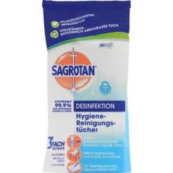 Sagrotan Hygiene-Reinigungstücher 60 ST
