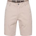 Khakifarbene Sail Racing Chino-Shorts aus Baumwolle für Herren Größe XL 