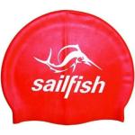 Sailfish Silicone Cap - Badekappe Red One Size