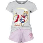 Bunte Sailor Moon Damenschlafanzüge & Damenpyjamas Größe XXL 