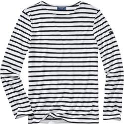 Saint James Herren Bretagne-Shirt schwarz 3XL, L, M, XL, XXL