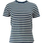 Marineblaue Maritime Saint James T-Shirts mit Meer-Motiv für Herren für den für den Sommer 