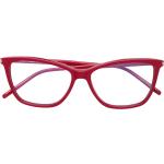 Rote Saint Laurent Paris Damenbrillengestelle aus Acetat 