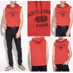 Reduzierte Rote Saint Laurent Paris Saint Laurent Paris Herrensweatshirts mit Kapuze Größe S 