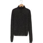 Schwarze Saint Laurent Paris Saint Laurent Paris Wollpullover aus Wolle für Damen Größe S 