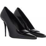 Reduzierte Schwarze Saint Laurent Paris High Heels & Stiletto-Pumps aus Leder für Damen Größe 36 