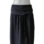 Schwarze Vintage Festliche Röcke für Damen Größe XL 