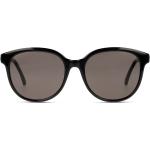 Schwarze Saint Laurent Paris SL Runde Kunststoffsonnenbrillen für Damen 