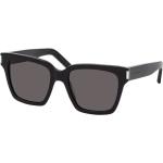 Schwarze Saint Laurent Paris SL Quadratische Sonnenbrillen mit Sehstärke aus Kunststoff für Herren 
