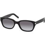 Schwarze Saint Laurent Paris SL Rechteckige Rechteckige Sonnenbrillen aus Kunststoff für Herren 