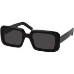 Schwarze Saint Laurent Paris SL Rechteckige Rechteckige Sonnenbrillen aus Kunststoff für Damen 