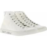 Reduzierte Weiße Saint Laurent Paris High Top Sneaker & Sneaker Boots aus Leder für Damen Größe 36 