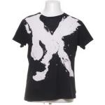 Schwarze Saint Laurent Paris T-Shirts Größe M 