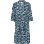 Reduzierte 3/4-ärmelige Saint Tropez Sommerkleider mit Volants für Damen für den für den Sommer 