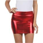 Rote Sexy Sakkas Mini Leinenröcke aus Jersey Handwäsche für Damen Größe S für den für den Winter 