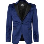 Reduzierte Royalblaue Color Blocking Karl Lagerfeld Karl Businesskleidung für Herren Größe XL für den für den Winter 