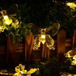 Salcar LED Solarleuchten mit Insekten-Motiv 