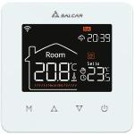 Weiße Salcar Thermostatventile smart home 