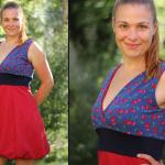 Rote Sommerkleider aus Jersey enganliegend für Damen Größe S für den für den Sommer 