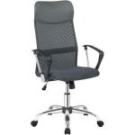 Reduzierte Graue SalesFever Bürostühle mit Kopfstütze aus Kunstleder gepolstert Breite 50-100cm, Höhe 100-150cm, Tiefe 50-100cm 