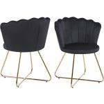 Silberne Moderne Stuhl-Serie aus Chrom Breite 50-100cm, Höhe 50-100cm, Tiefe 50-100cm 2-teilig 