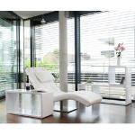 Reduzierte Weiße SalesFever Relaxsessel aus Kunstleder Breite 50-100cm, Höhe 0-50cm, Tiefe 200-250cm 