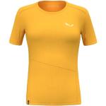 Goldene Sportliche Kurzärmelige Salewa Sporty T-Shirts für Herren Größe 3 XL 