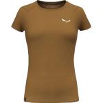 Reduzierte Braune Salewa Pure T-Shirts für Damen Größe S 