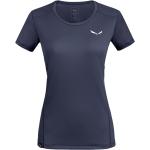 Reduzierte Blaue Sportliche Salewa Sporty T-Shirts für Damen Größe L 