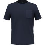 Marineblaue Salewa Fanes Shirts mit Tasche aus Polyamid für Herren Größe XL 