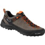 Schwarze Salewa Wildfire Gore Tex Outdoor Schuhe aus Veloursleder atmungsaktiv für Herren Größe 45 