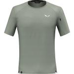 Graue Sportliche Salewa Puez T-Shirts für Herren Größe L 