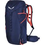 Blaue Salewa Mountain Trainer Trekking-Rucksäcke 2l aus Kunstfaser mit Außentaschen für Herren 