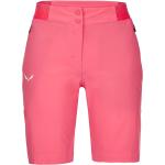 Korallenrote Cargo-Shorts aus Polyamid für Damen 