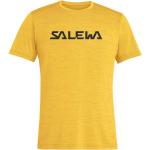 Salewa Puez Hybrid 2 Dry'Ton Herren T-Shirt, gold melange - L