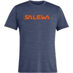 Salewa Puez Hybrid 2 Dry'Ton Herren T-Shirt, navy blazer melange - S