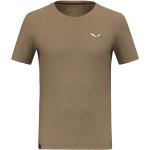 Braune Salewa Bio T-Shirts aus Polyamid für Herren Größe XXL für den für den Sommer 