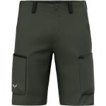 Grüne Salewa Puez Cargo-Shorts mit Reißverschluss aus Polyamid für Herren Größe XXL 