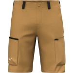 Braune Salewa Puez Cargo-Shorts mit Reißverschluss aus Polyamid für Herren Größe XXL 