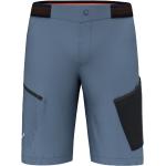 Blaue Salewa Pedroc Bio Cargo-Shorts mit Reißverschluss aus Polyamid für Herren Größe XXL 