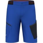 Blaue Salewa Pedroc Bio Cargo-Shorts mit Reißverschluss aus Polyamid für Herren Größe XXL 