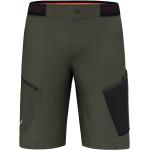 Grüne Salewa Pedroc Bio Cargo-Shorts mit Reißverschluss aus Polyamid für Herren Größe XL 